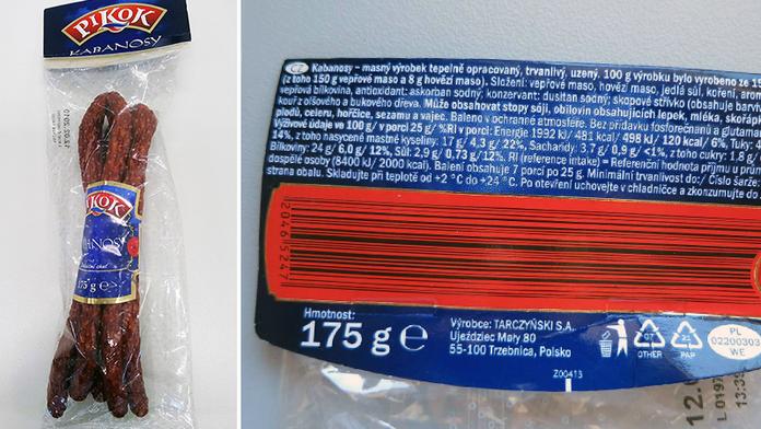 Lidl měl klamat zákazníky! Kabanosy musí stáhnout z prodeje