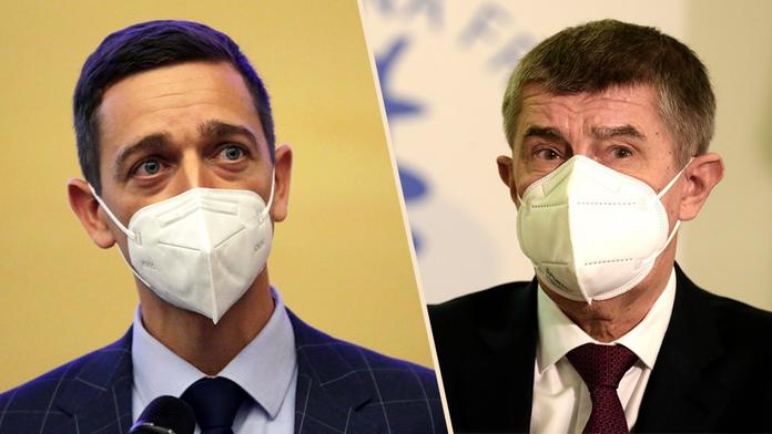 Vláda zakázala praktikům očkovat, tvrdí hejtman. Babiš se do něj pustil