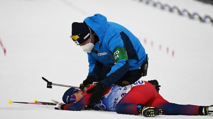 Biatlonistka kvůli vyčerpání na OH končí, předtím měla problémy se srdcem