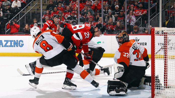 New Jersey prohrálo s Flyers potřetí v řadě, Palát se neprosadil