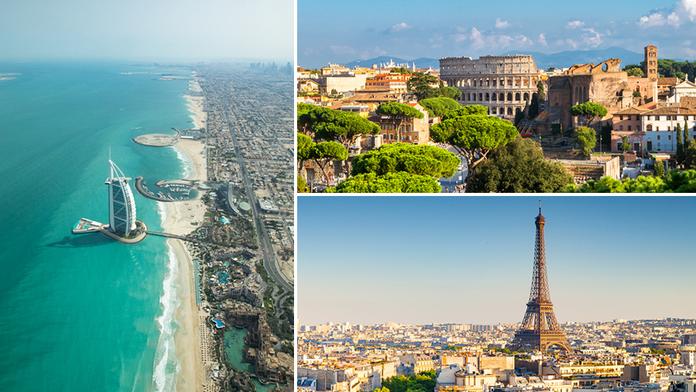 Paříž, Řím nebo Londýn? Velké srovnání cen v turistických městech