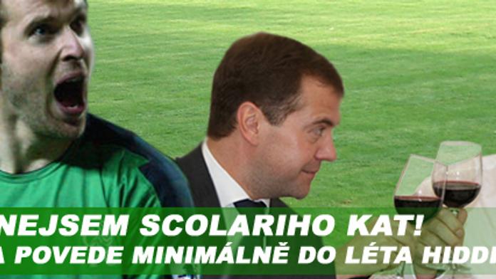 Čech se zbavuje nálepky kata, dočasným koučem Chelsea Hiddink