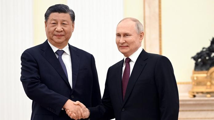 Vladimir Putin a Si Ťin-pching