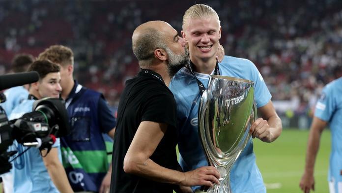 Guardiola: Zlatý míč si zaslouží Haaland. Messi? Měl by mít vlastní kategorii