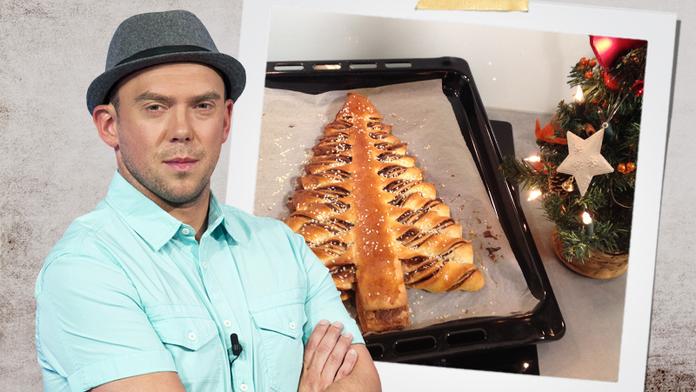 NOVÝ RECEPT Ládi Hrušky: Pečený vánoční stromeček!