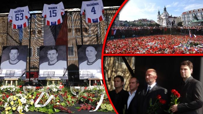 ČESKO vzdalo hold mrtvým MISTRŮM SVĚTA! Čestnou stráž držel i Jágr