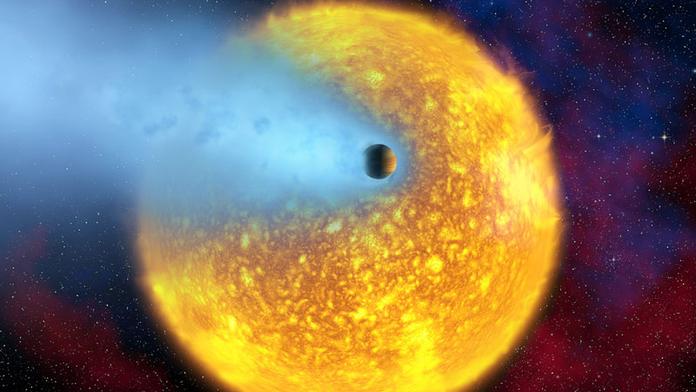 Vědci zachytili superbouři na cizí planetě