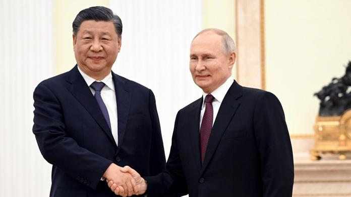 Vladimir Putin a Si Ťin-pching