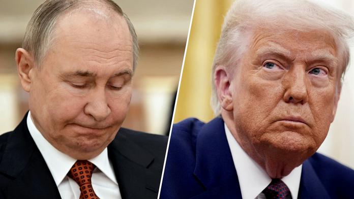 Vladimir Putin a Donald Trump