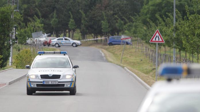 Policie na místě činu