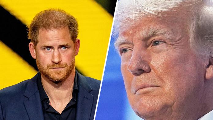 Princ Harry a Donald Trump