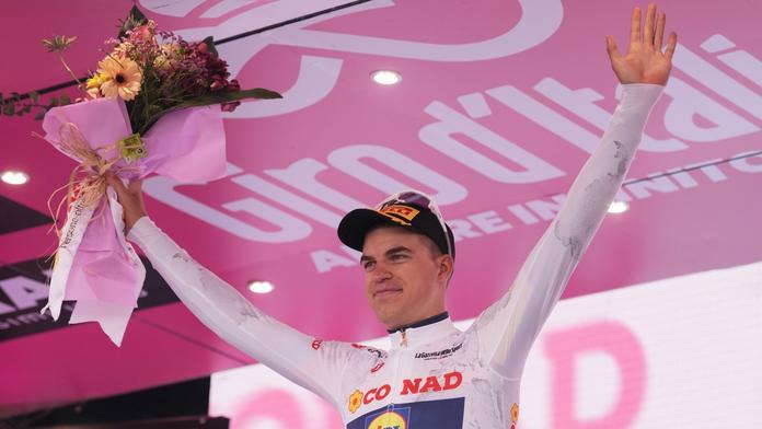Český cyklista Mathias Vacek