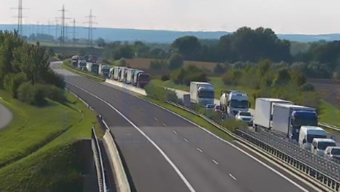 Dopravní nehoda na D1