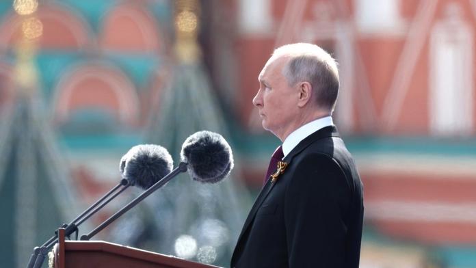 Putin na Rudém náměstí