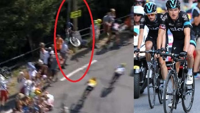 Hlavou do sloupu! Řeknu, že jsem Chris Froome, vtipkoval cyklista