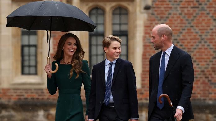 První den prince George na Eton College