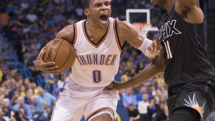 Westbrook řádil jako zvíře! Výkonem dohnal legendu Jabbara