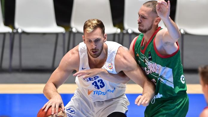 Basketbalisté v přípravě na evropský šampionát jasně přejeli Bulharsko