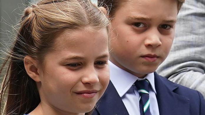 Princezna Charlotte a princ George