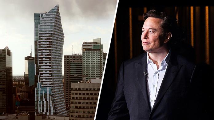 Mrakodrap Złota 44 ve Varšavě, Elon Musk