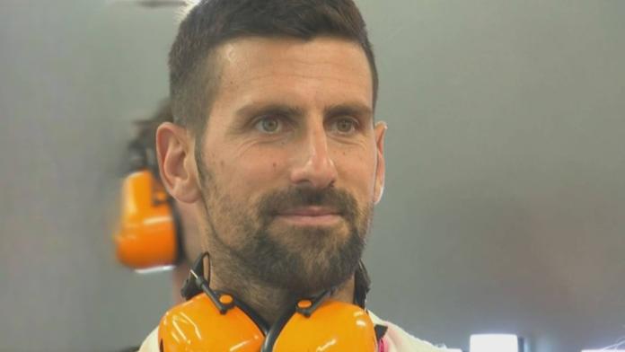 Novak Djokovič na F1
