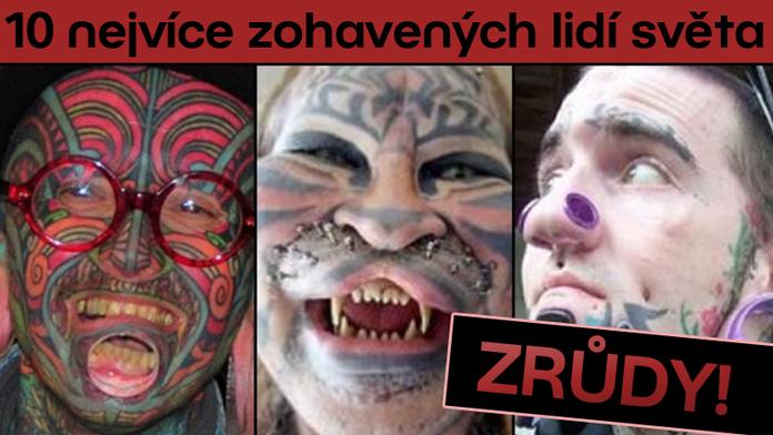 Zombie, tygřice, ... NEJBIZARNĚJI pomalovaní lidé světa!