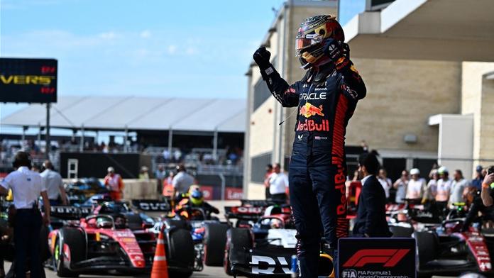 Hattrick ve Velké ceně USA, Verstappen vyhrál v Texasu potřetí v řadě