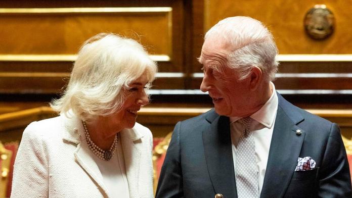 Královna Camilla a král Karel III.