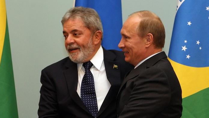 Luiz Inácio Lula da Silva a Vladimir Putin
