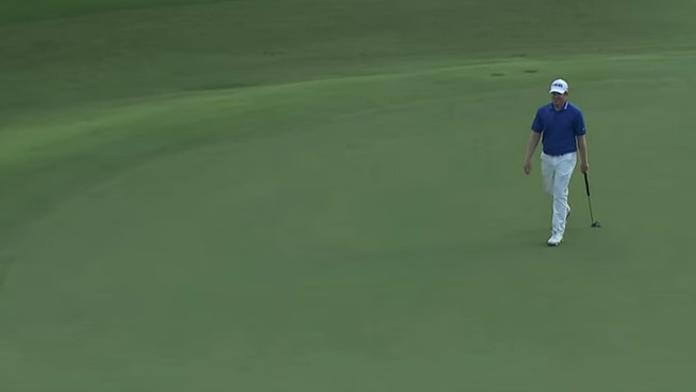 Diváky na golfovém turnaji The Open nadchnul Pillerův putt VIDEO
