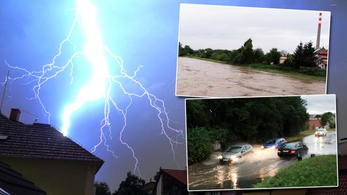 Na Česko se řítí pás bouřek, víkend přinese přízemní mrazíky i babí léto