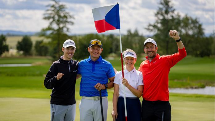 Sportovní hvězdy spojily síly. Štěpánek či Voráček hráli po boku paragolfistů