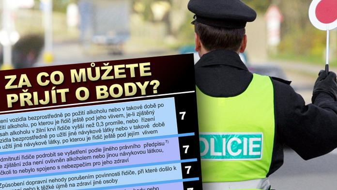 NOVÝ BODOVÝ SYSTÉM! Čtěte, za co nás budou trestat na silnicích!