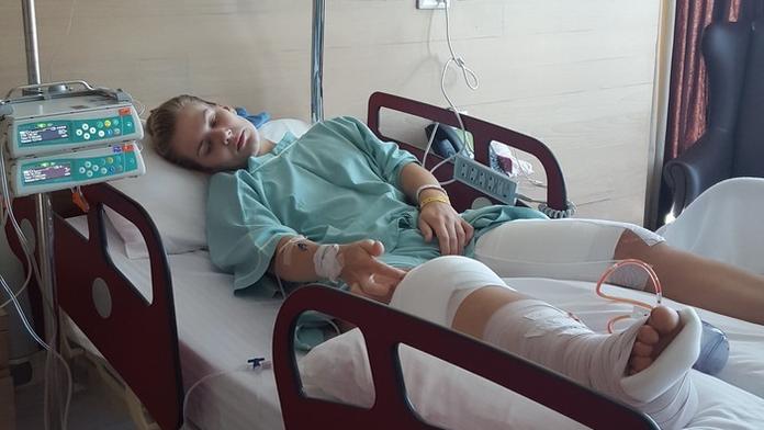 Nataša málem přišla o nohu! Na dovolené udělala osudovou chybu