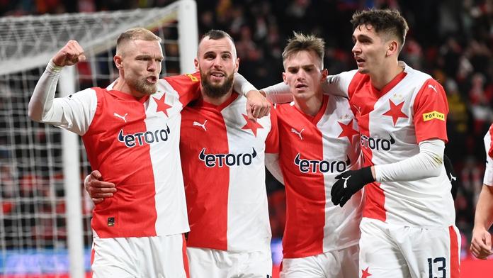 Slavia si poradila s Boleslaví a stáhla náskok Sparty, Plzeň smetla Dynamo