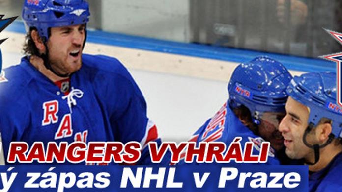 Pražský víkend patřil Rangers, oba zápasy vyhráli 2:1