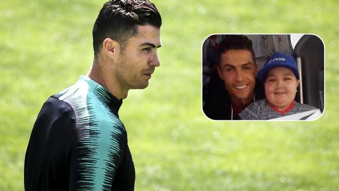 Ronaldo dojal svět, kvůli chlapci s leukémií zastavil týmový autobus