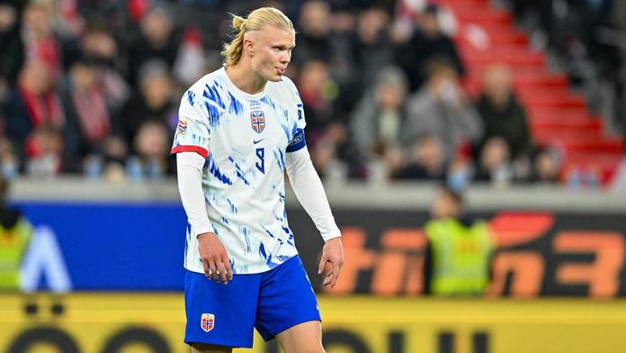 Haaland fotbal Norsko