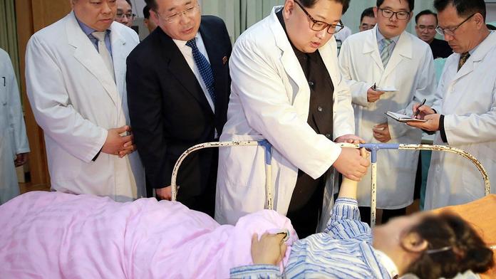 Kim Čong-un kontroloval zraněné turisty, na léčbu osobně dohlédne!