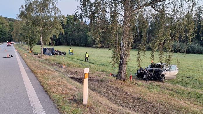 Tragická dopravní nehoda u Nové Bystřice