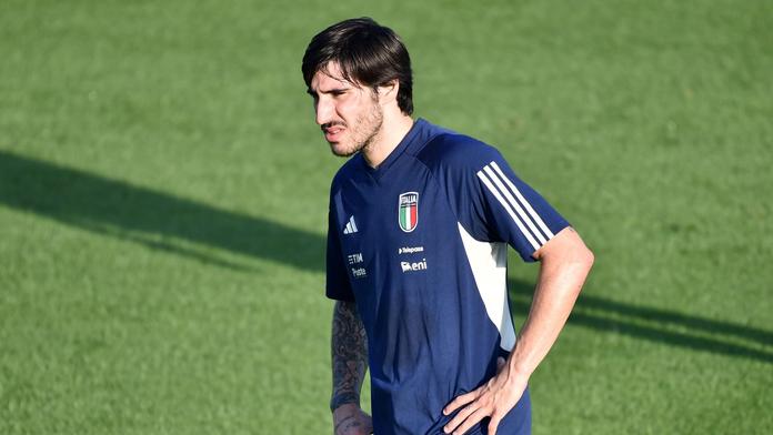 Italský reprezentant Sandro Tonali