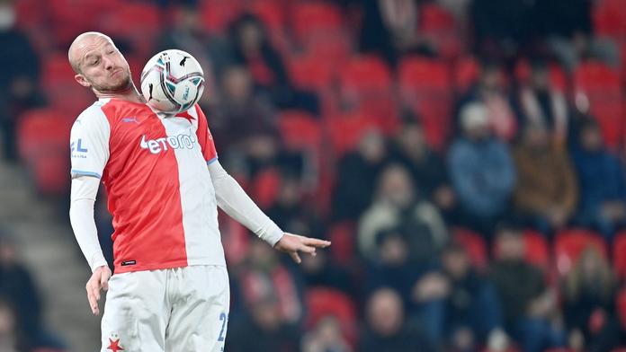 Slavia v generálce jasně porazila Baník, za hosty se trefil exslávista