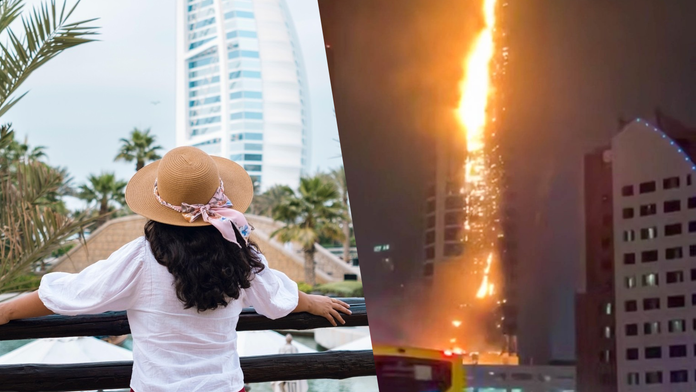 Záběry z Dubaje