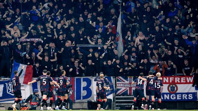 Rangers fotbal radost