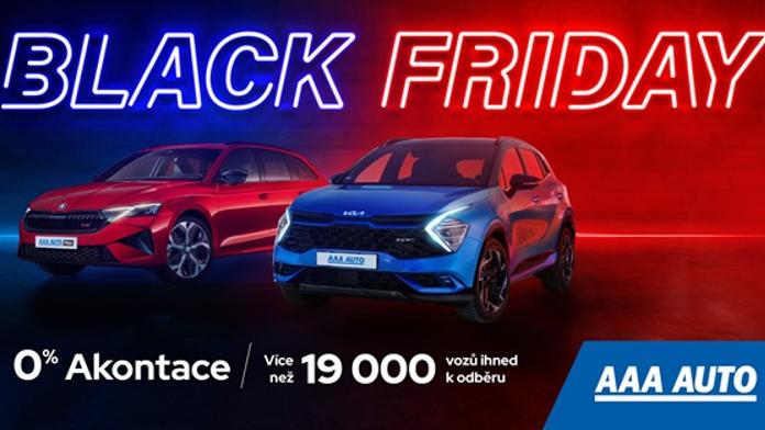 Black Friday: AAA AUTO zlevnilo 2 800 aut, zákazníci ušetří 61,5 milionu korun