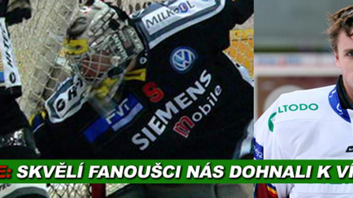 Pöpperle: Skvělí fanoušci nás dohnali k vítězství