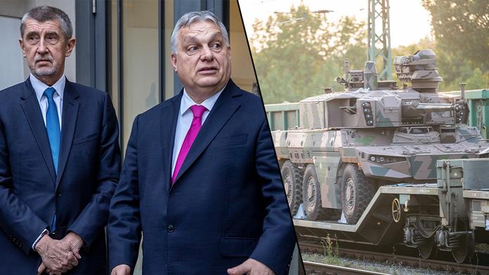 Babiš a Orbán