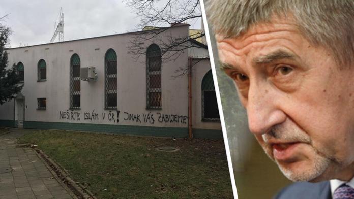 Babiš odsoudil útok na brněnskou mešitu a vyhrožování smrtí