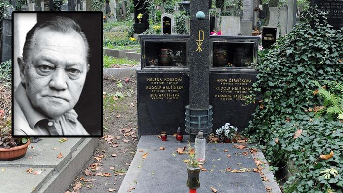 HROBY SLAVNÝCH: Zde odpočívá filmový "Švejk" Rudolf Hrušínský!