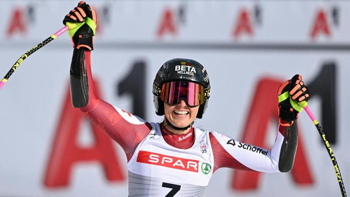 Stephanie Venierová získala v domácím prostředí první zlatou medaili na MS